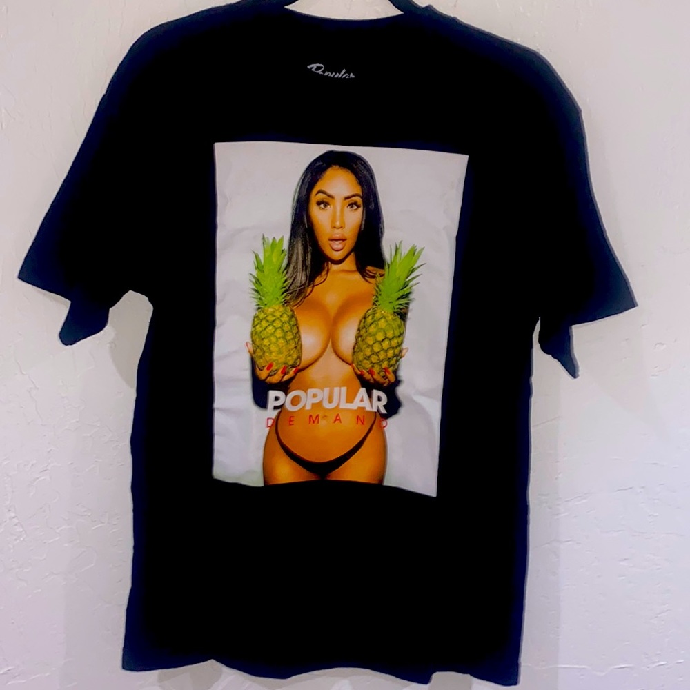 Popular Demand Tasty Black T-Shirt